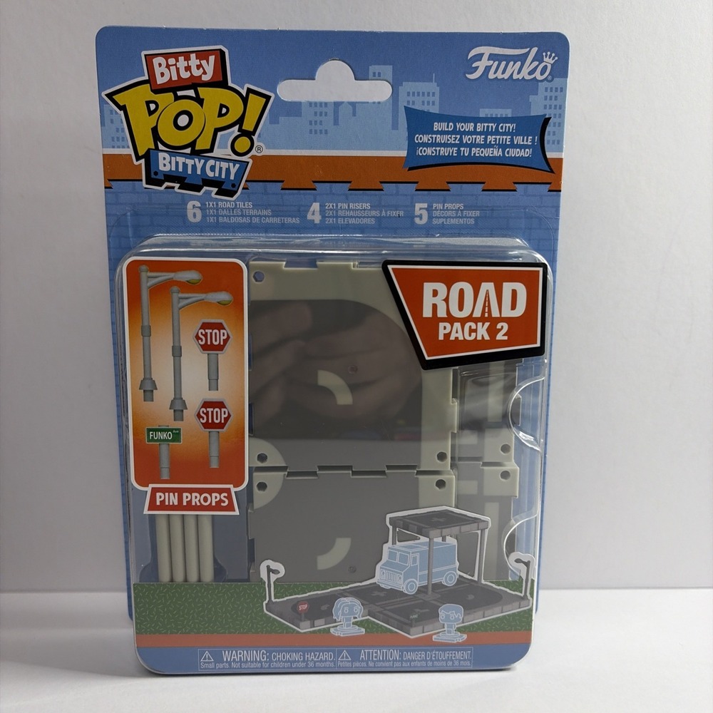 Funko Bitty City: Construction - Road Kit [New Toy] Vinyl Figure, Collectible
